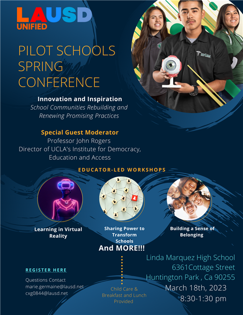 Pilot School Spring Conference 